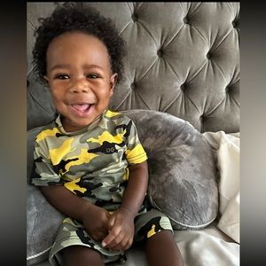 Dolce & Gabbana 3-Piece Baby Yellow and Green Bundle